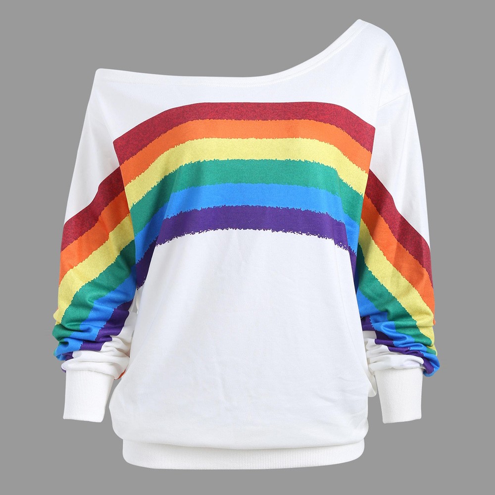 Februaryfrost Rainbow Print Hoodies Women Casual Long Sleeve Pullover Sweatshirt Sudaderas Para Mujer Loose Oversized Hoodie Bluza Damska, Purple
Februaryfrost Rainbow Print Hoodies Women Casual Long Sleeve Pullover Sweatshirt Sudaderas Para Mujer Loose Oversized Hoodie Bluza Damska, Purple