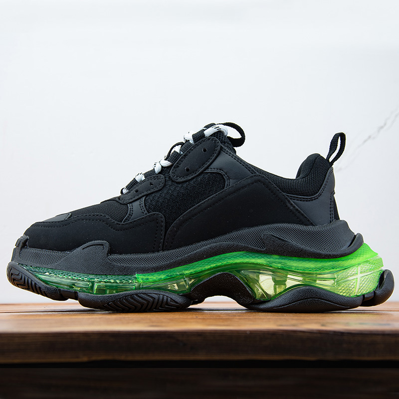 Fashion Triple S Crystal Bottoms Mens Womens Casual Shoes Paris 17FW Sneakers Vintage Dad Platform Women New Flats Trainers Zapatos sole, Dark blue 36-45
Fashion Triple S Crystal Bottoms Mens Womens Casual Shoes Paris 17FW Sneakers Vintage Dad Platform Women New Flats Trainers Zapatos sole, Dark blue 36-45
