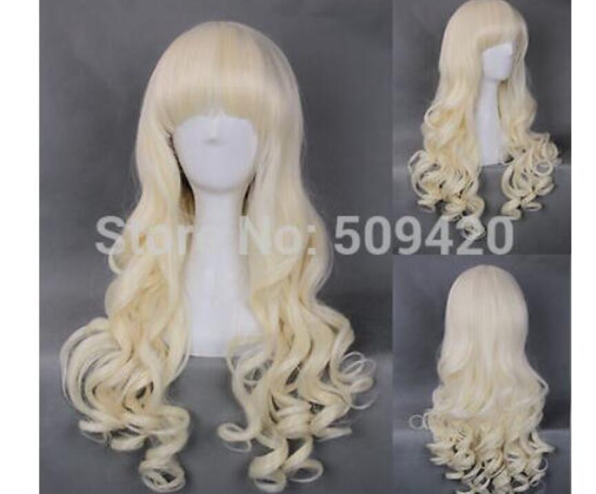 Lady gaga Light Blonde 60cm Long Wavy Heat Resistant Costume Party Cosplay Wig, Black
Lady gaga Light Blonde 60cm Long Wavy Heat Resistant Costume Party Cosplay Wig, Black