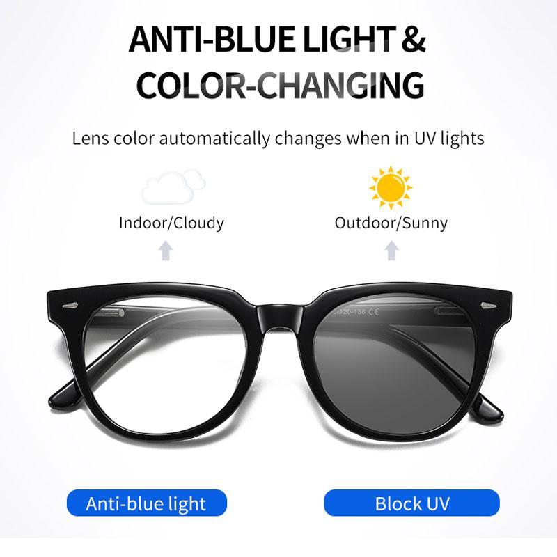 2020 Women Blue Light Blocking Glasses TR Photochromic Sunglasses Outdoor Eyewear Computer Glasses With Anti Reflective Lenses1
2020 Women Blue Light Blocking Glasses TR Photochromic Sunglasses Outdoor Eyewear Computer Glasses With Anti Reflective Lenses1