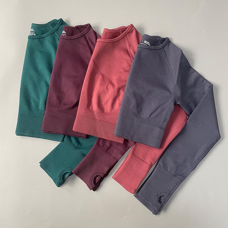 Seamless Women Yoga Top Long Sleeve Workout Tops for Fitness Vital Gym Crop Top Athletic Gym Shirt Sportswear, Shirts green
Seamless Women Yoga Top Long Sleeve Workout Tops for Fitness Vital Gym Crop Top Athletic Gym Shirt Sportswear, Shirts green