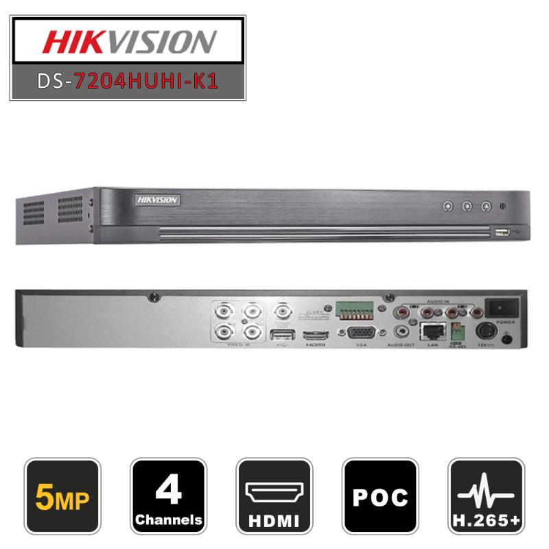 Hikvision Original Version 4ch/8ch DVR DS-7204HUHI-K1 & DS-7208HUHI-K1 AHD CVI TVI CVBS IP 8MP Security DVR for Analog Camera
Hikvision Original Version 4ch/8ch DVR DS-7204HUHI-K1 & DS-7208HUHI-K1 AHD CVI TVI CVBS IP 8MP Security DVR for Analog Camera