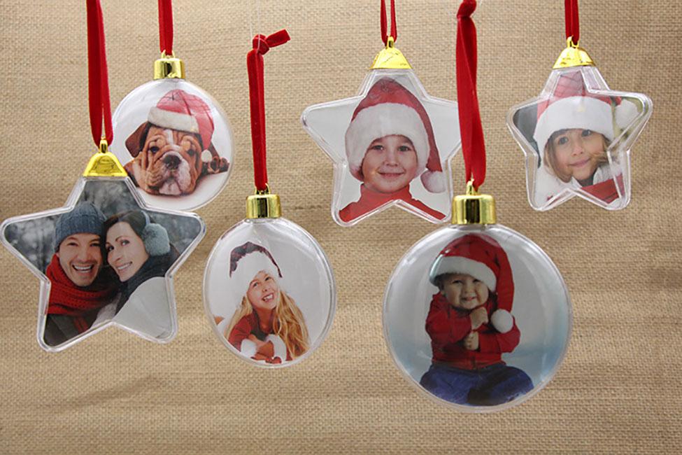 DIY Photo Folder Christmas Ornaments Round Snowflake Five-pointed Star Transparent Xmas Pendant Valentines Day Gift XD24886
DIY Photo Folder Christmas Ornaments Round Snowflake Five-pointed Star Transparent Xmas Pendant Valentines Day Gift XD24886
