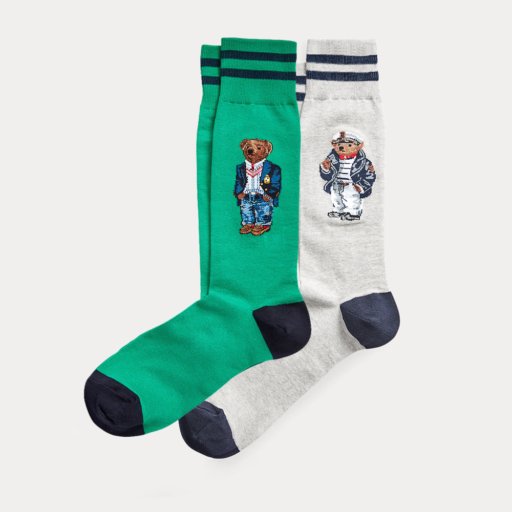 Polo Bear Sock 2-Pack Fashion Cartoon Cute Socks Harajuku Women Stretch cotton socks with Web Ankle Sock Hipster Skatebord Ankle Funny Sock, Gray+blue
Polo Bear Sock 2-Pack Fashion Cartoon Cute Socks Harajuku Women Stretch cotton socks with Web Ankle Sock Hipster Skatebord Ankle Funny Sock, Gray+blue