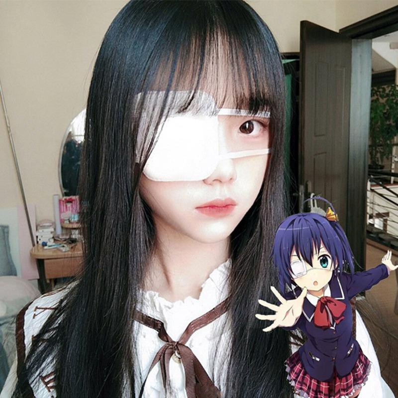 Chuunibyou Demo Koi ga Shitai cartoon eye mask Takanashi Rikka personalized novelty cos Costume Props party Accessories eyepatch
Chuunibyou Demo Koi ga Shitai cartoon eye mask Takanashi Rikka personalized novelty cos Costume Props party Accessories eyepatch
