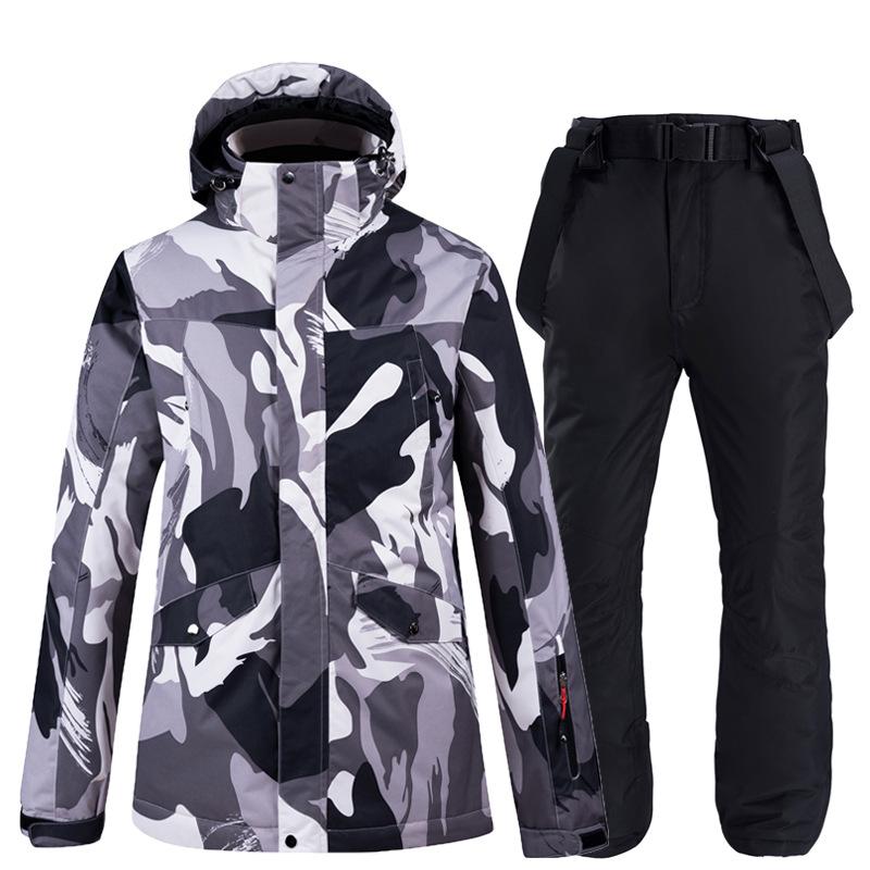 New outdoor ski suit men's winter windproof, waterproof and warm ski clothing single and double board suit jacket thickened, Picture product
New outdoor ski suit men's winter windproof, waterproof and warm ski clothing single and double board suit jacket thickened, Picture product