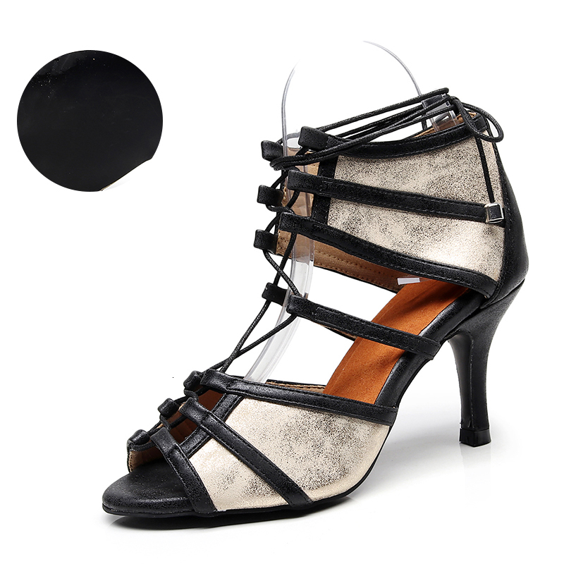 2021 New Girls Latin Ballroom Black Beige Soft Sole Bachata Salsa Dancing Shoes for Women Lace Up Latino Waltz Dance Boots Wizq, Black-7.5cm
2021 New Girls Latin Ballroom Black Beige Soft Sole Bachata Salsa Dancing Shoes for Women Lace Up Latino Waltz Dance Boots Wizq, Black-7.5cm