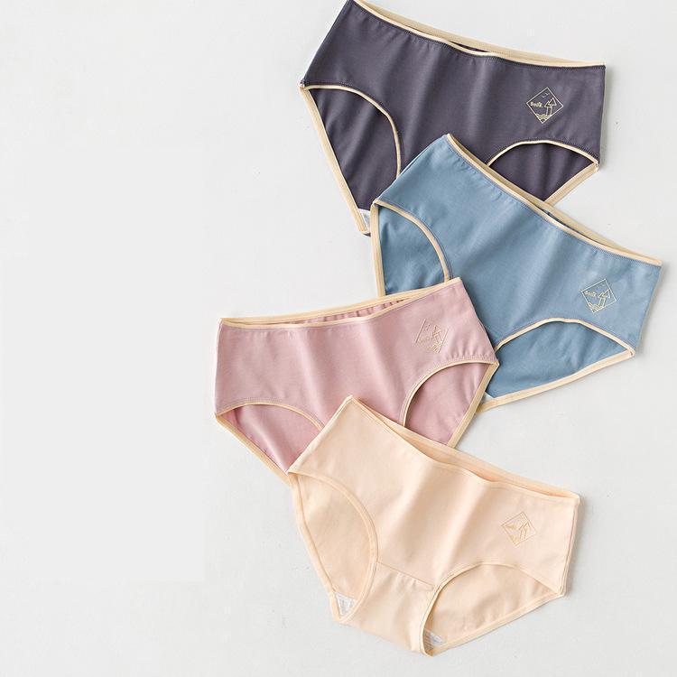 Women Cotton Pantiescontrast Underwear Women's Waist Briefs Girl Comfortable Seamless Briefs New Product Lingerie Femme, Blue
Women Cotton Pantiescontrast Underwear Women's Waist Briefs Girl Comfortable Seamless Briefs New Product Lingerie Femme, Blue