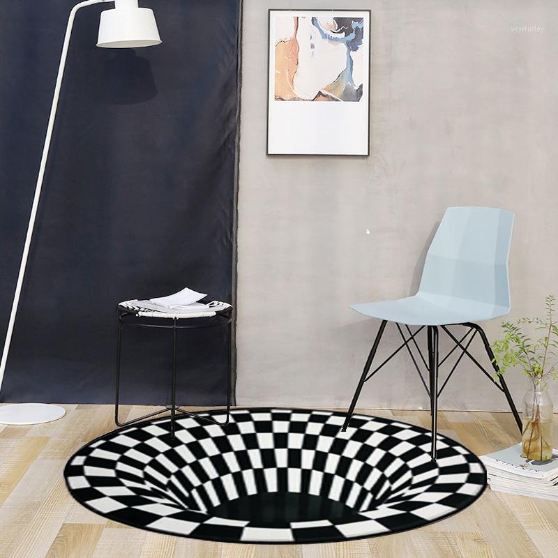 Mandala Alfombra 3D Round Carpet Three-dimensional Black & White Stereo Vision Mat Computer Chair Rug Antislip Illusion Carpets1, Mlgred
Mandala Alfombra 3D Round Carpet Three-dimensional Black & White Stereo Vision Mat Computer Chair Rug Antislip Illusion Carpets1, Mlgred