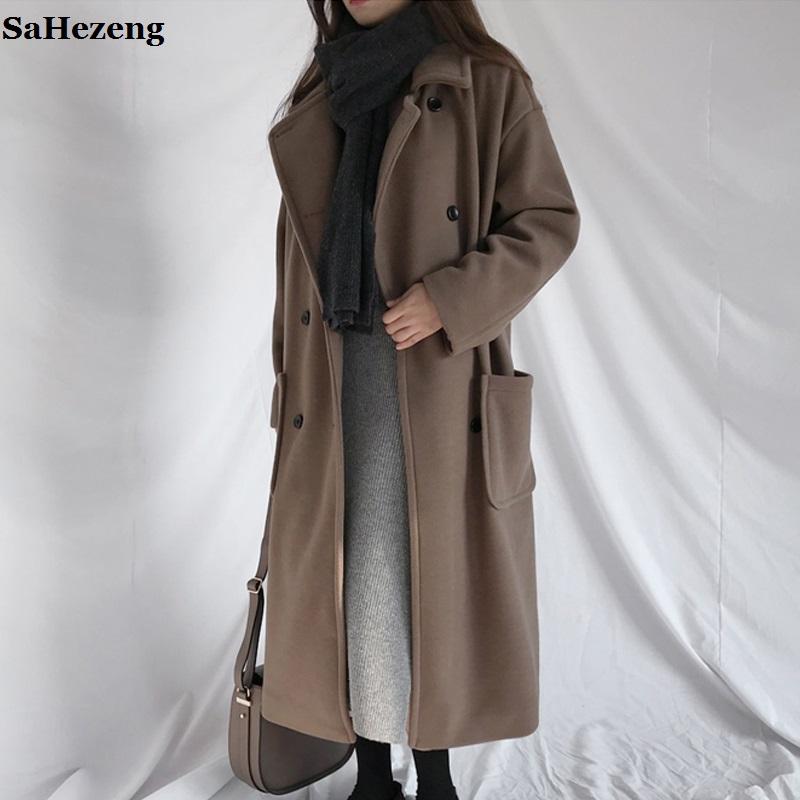 Winter Coats Thick Warm Wool Outerwear Women Triple Breasted Coat Jackets Fashion 2020 NewFemale Loose Woolen Coats O20-1, Black
Winter Coats Thick Warm Wool Outerwear Women Triple Breasted Coat Jackets Fashion 2020 NewFemale Loose Woolen Coats O20-1, Black