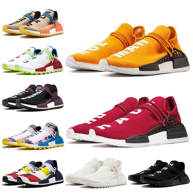 Cheap New Human Race Hu trail Running Shoes PW Pharrell Williams Triple Black White Blue Solar Pack Sun Glow Women Mens Trainers Sneakers
Cheap New Human Race Hu trail Running Shoes PW Pharrell Williams Triple Black White Blue Solar Pack Sun Glow Women Mens Trainers Sneakers