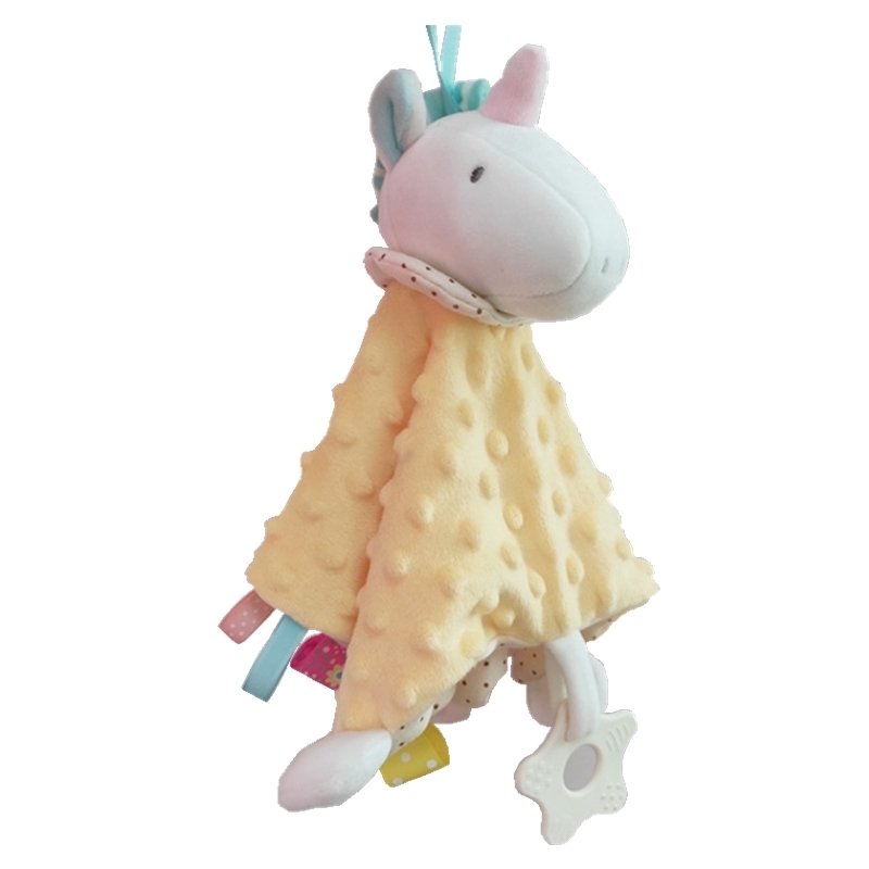 Baby soft soothing towel soothe blanket minky dot bunny Security toys boy elephant pacify towel newborn teether appease blanket LJ201208