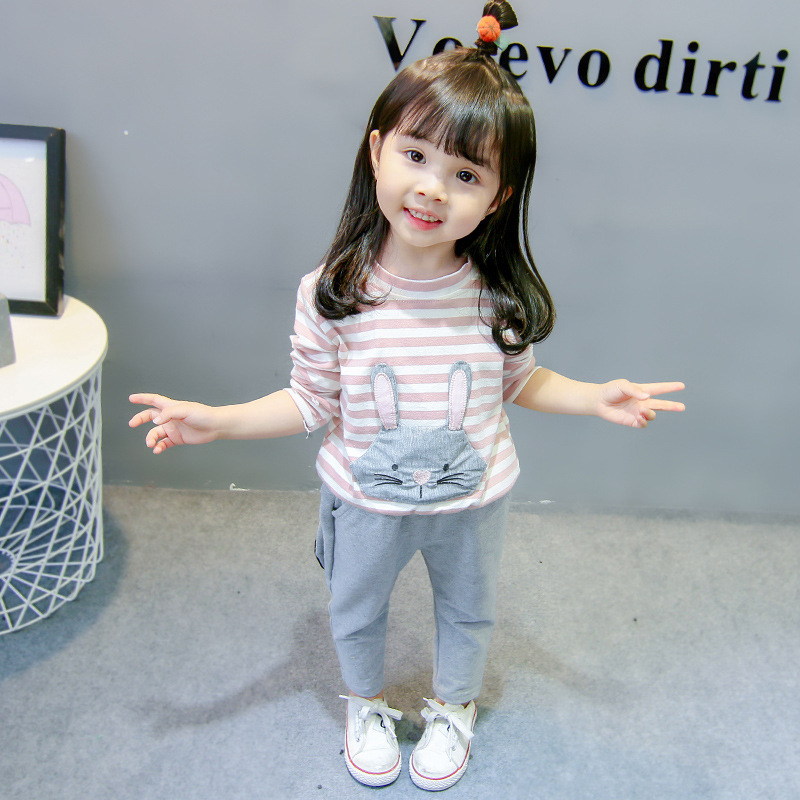 Halloween Girls Cartoon Long Sleeve Suit Baby Clothes 1 2 3 4 Years Christmas Toddler Girl Clothing Beauty Clothes for GirlsX1019