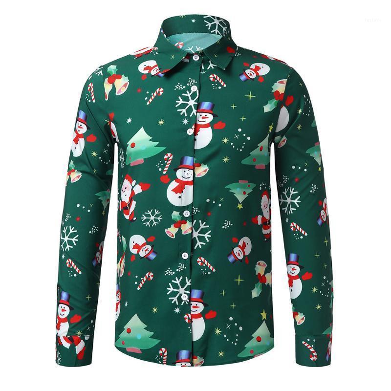 Men' Casual Shirts JAYCOSIN Men Shirt Comfortable Snowflakes Santa Candy Printed Christmas Slim Fit Soft Top Blouse #451, Green
Men' Casual Shirts JAYCOSIN Men Shirt Comfortable Snowflakes Santa Candy Printed Christmas Slim Fit Soft Top Blouse #451, Green