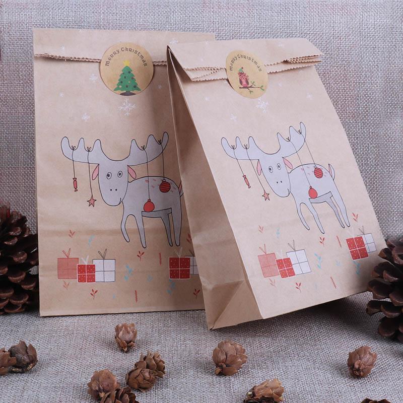 12ps christmas bags reindeer paper bag candy bags Xmas Stickers christmas Cookies packing navidad xmas natal decoration1
12ps christmas bags reindeer paper bag candy bags Xmas Stickers christmas Cookies packing navidad xmas natal decoration1