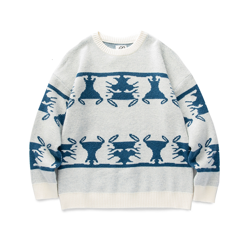 New Men White Rabbit Winter Sweaters 2021 Mens O-neck Korean Fashions Sweater Women Casual Harajuku Clothes Mp68, Xl
New Men White Rabbit Winter Sweaters 2021 Mens O-neck Korean Fashions Sweater Women Casual Harajuku Clothes Mp68, Xl