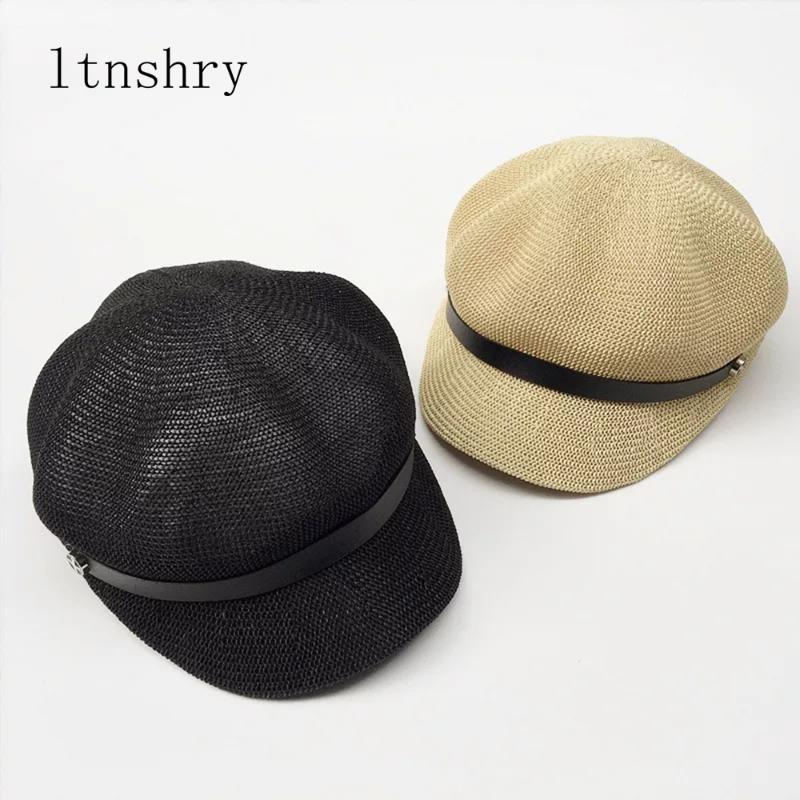 Berets Summer Fashion Women Belt Beret Linen Sboy Octagonal Hat With Leather Artist Painter Hats Gatsby Golf Cap Cabble Caps
Berets Summer Fashion Women Belt Beret Linen Sboy Octagonal Hat With Leather Artist Painter Hats Gatsby Golf Cap Cabble Caps