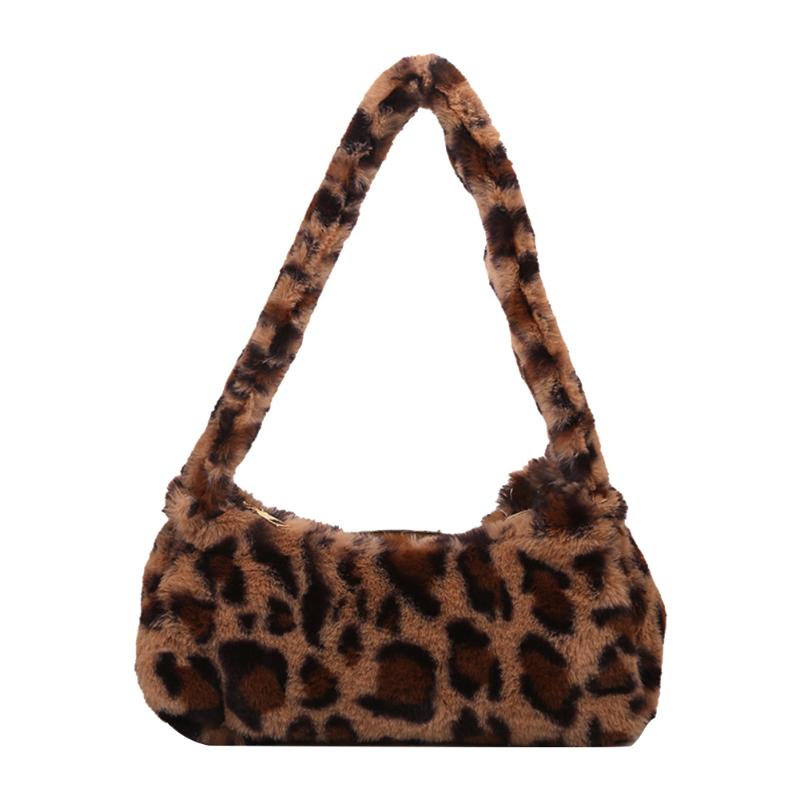 Animal Pattern Plush Small Underarm Handbags Retro Women Shoulder Top-handle Bag Popular Simple Female Daily Bag, Cow pattern
Animal Pattern Plush Small Underarm Handbags Retro Women Shoulder Top-handle Bag Popular Simple Female Daily Bag, Cow pattern