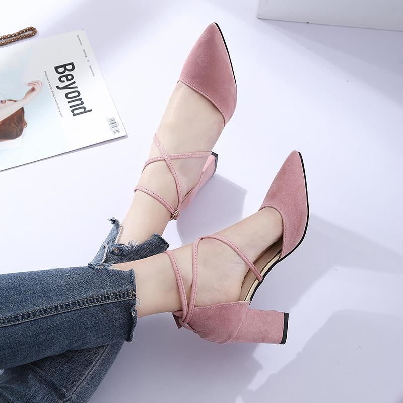 2021 new summer cross comfort versatile hollow high-heeled sandals sandals pointed thick with women's shoes, 007army green
2021 new summer cross comfort versatile hollow high-heeled sandals sandals pointed thick with women's shoes, 007army green