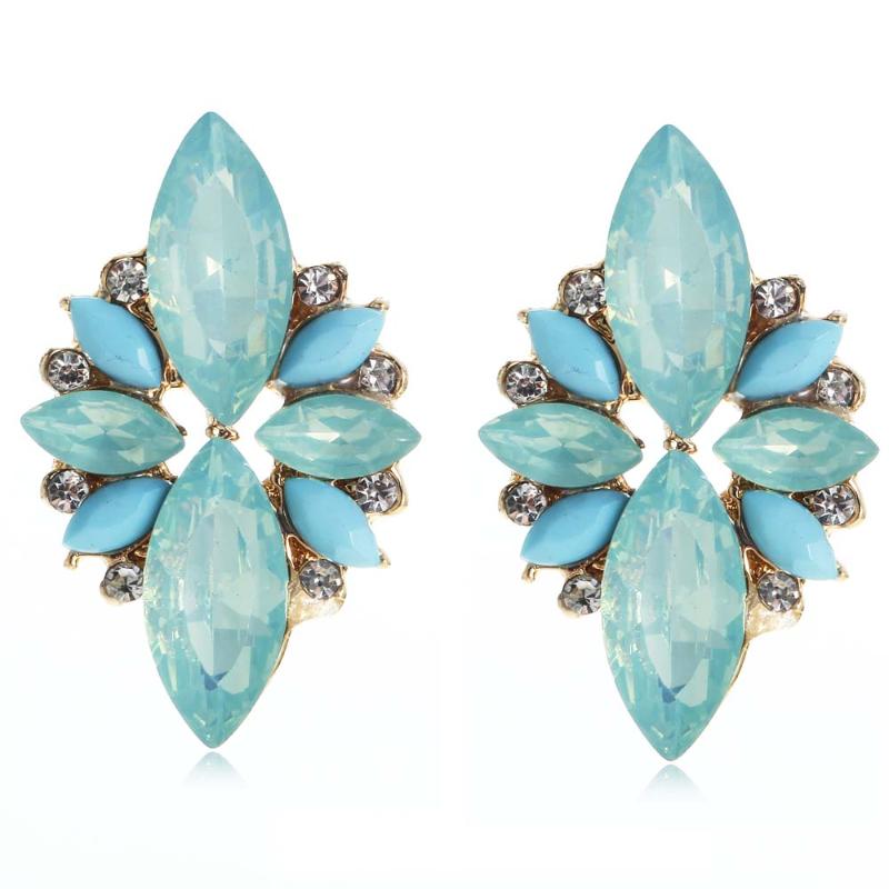 Dangle & Chandelier YaYi Blue Green Glass White Rhinestone Earring Women's Fashion Ancient Gold Color Gem Earrings For Women E1134
Dangle & Chandelier YaYi Blue Green Glass White Rhinestone Earring Women's Fashion Ancient Gold Color Gem Earrings For Women E1134