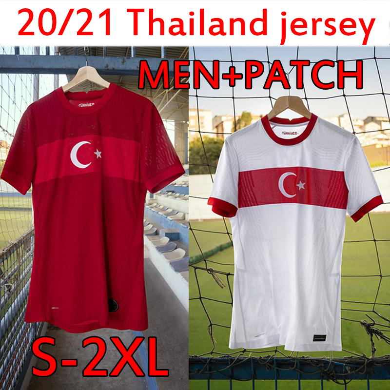 Turkey soccer jersey nation team 20/21 Men home red away white soccer shirt short sleeve Football Uniforms, Home+euo patch
Turkey soccer jersey nation team 20/21 Men home red away white soccer shirt short sleeve Football Uniforms, Home+euo patch