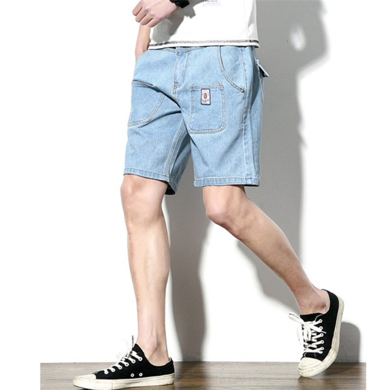 2021 New Male Mode Summer Loose Denim Mid-rise Straight Japanese Plus Fertilizer xl Five Pants Occasional Tenancy Ds50322 Shorts 9XAW, Light blue
2021 New Male Mode Summer Loose Denim Mid-rise Straight Japanese Plus Fertilizer xl Five Pants Occasional Tenancy Ds50322 Shorts 9XAW, Light blue