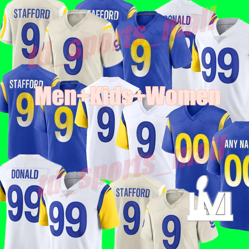 Van Jefferson 9 Matthew Stafford Football Jersey 99 Aaron Donald Jalen Ramsey Andrew Whitworth 3 Odell Beckham Jr. Von Miller Robert Woods Cooper Kupp Cam Akers Hekker, As shown in illustration
Van Jefferson 9 Matthew Stafford Football Jersey 99 Aaron Donald Jalen Ramsey Andrew Whitworth 3 Odell Beckham Jr. Von Miller Robert Woods Cooper Kupp Cam Akers Hekker, As shown in illustration