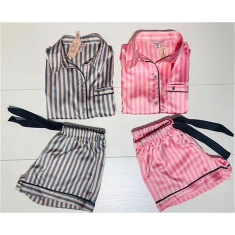 2021 New Pink Slik Female Sleepwear Short Sleeves Two Household Garments Shorts Pyjamas Shi Dun n Kukun O2uv, Gray
2021 New Pink Slik Female Sleepwear Short Sleeves Two Household Garments Shorts Pyjamas Shi Dun n Kukun O2uv, Gray