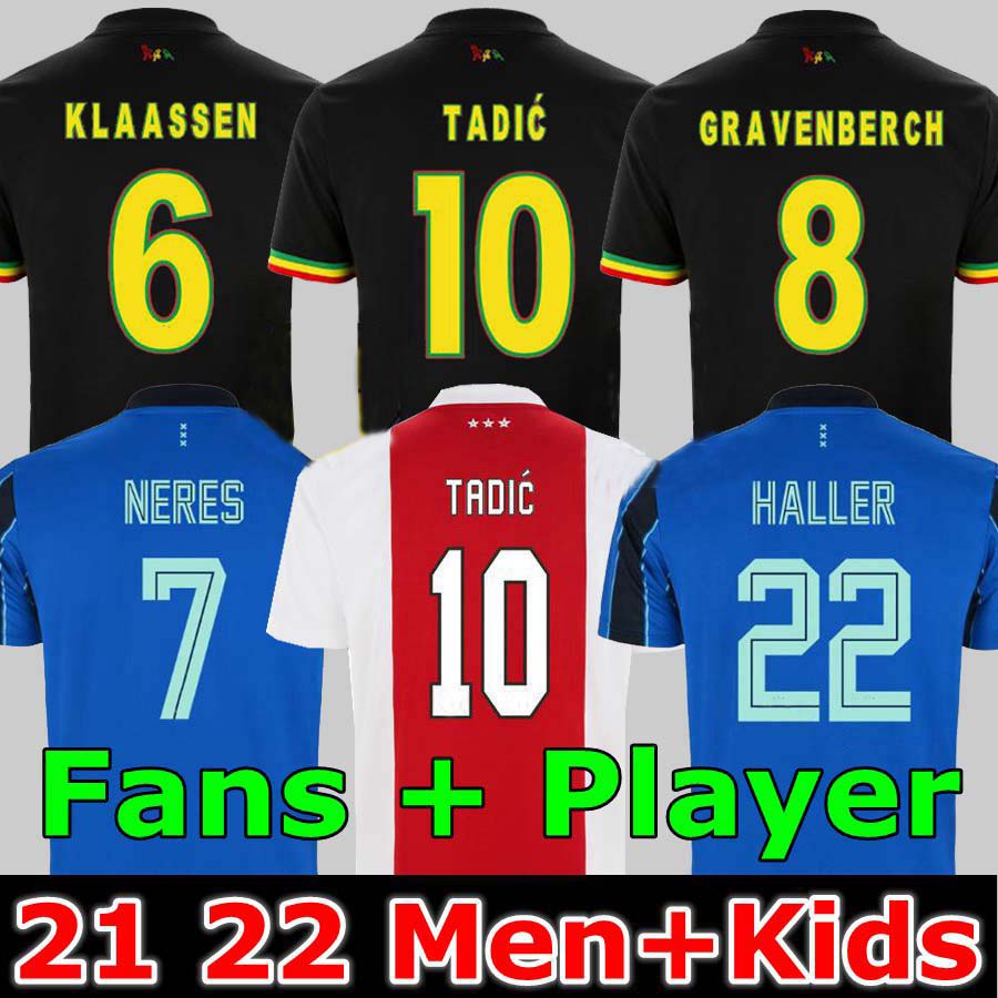 21 22 ajaxes Bob Marley Soccer Jerseys TADIC BERGHUIS HALLER Third black Kit BLIND NERES CRUYFF KLAASSEN GRAVENBERCH 2022 football shirts men kids sets uniforms, 21 22 away
21 22 ajaxes Bob Marley Soccer Jerseys TADIC BERGHUIS HALLER Third black Kit BLIND NERES CRUYFF KLAASSEN GRAVENBERCH 2022 football shirts men kids sets uniforms, 21 22 away