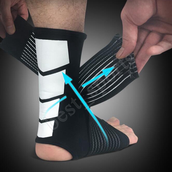 Anti Sprain Sports Ankle Support Riding Protective Equipment Basketball Ankle Protector Breathable Twine Ankle Bandage28415, Red
Anti Sprain Sports Ankle Support Riding Protective Equipment Basketball Ankle Protector Breathable Twine Ankle Bandage28415, Red