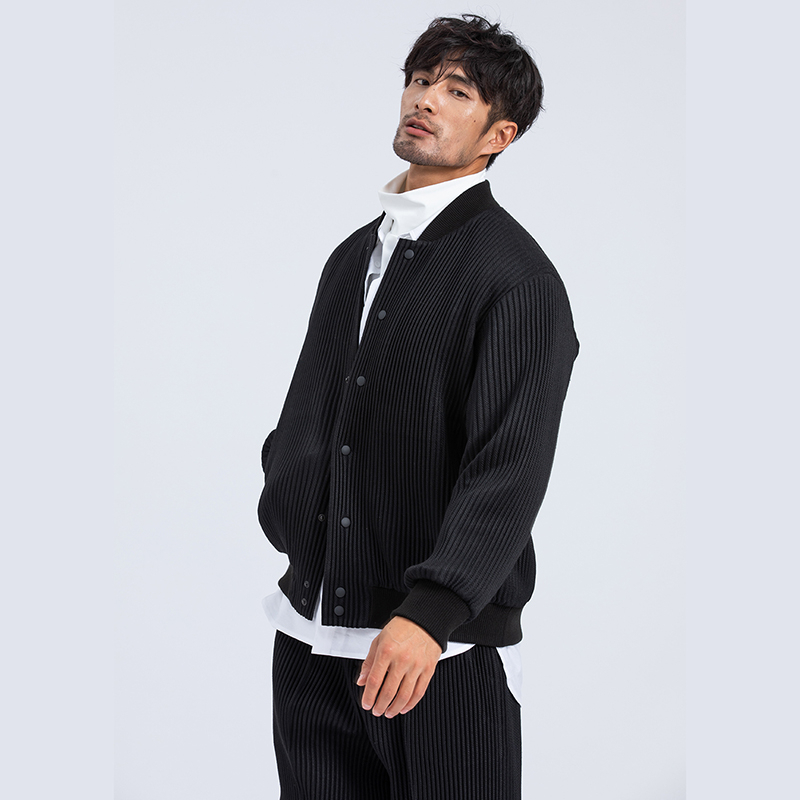 IEFB streewear Japanese fashion pleasetd coats thick autumn winter loose Baseball Jacket for man single breasted cloth 4330 201127