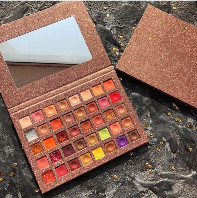 40 Color Glitter Eye Shadow Pallete Eyes Makeup Matte Shimmer Pigmented Eyeshadow Palette Make Up Palette Cosmetics TSLM2, As picture
40 Color Glitter Eye Shadow Pallete Eyes Makeup Matte Shimmer Pigmented Eyeshadow Palette Make Up Palette Cosmetics TSLM2, As picture