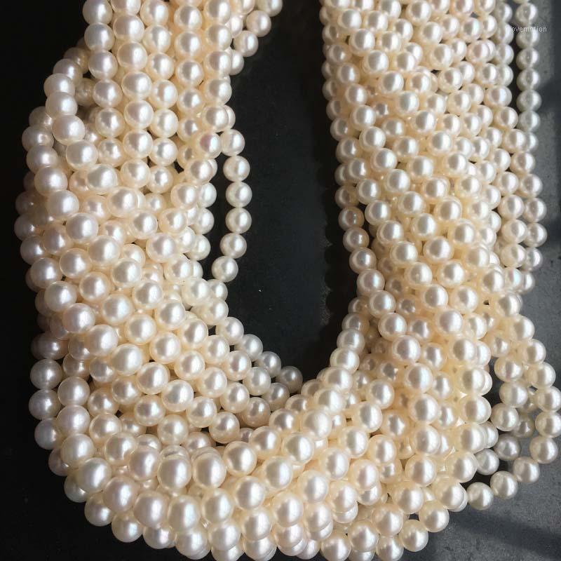 Pearl necklace Round shape with Size 5-5.5mm perfect luster for Jewelry DIY loose pearl strands1
Pearl necklace Round shape with Size 5-5.5mm perfect luster for Jewelry DIY loose pearl strands1