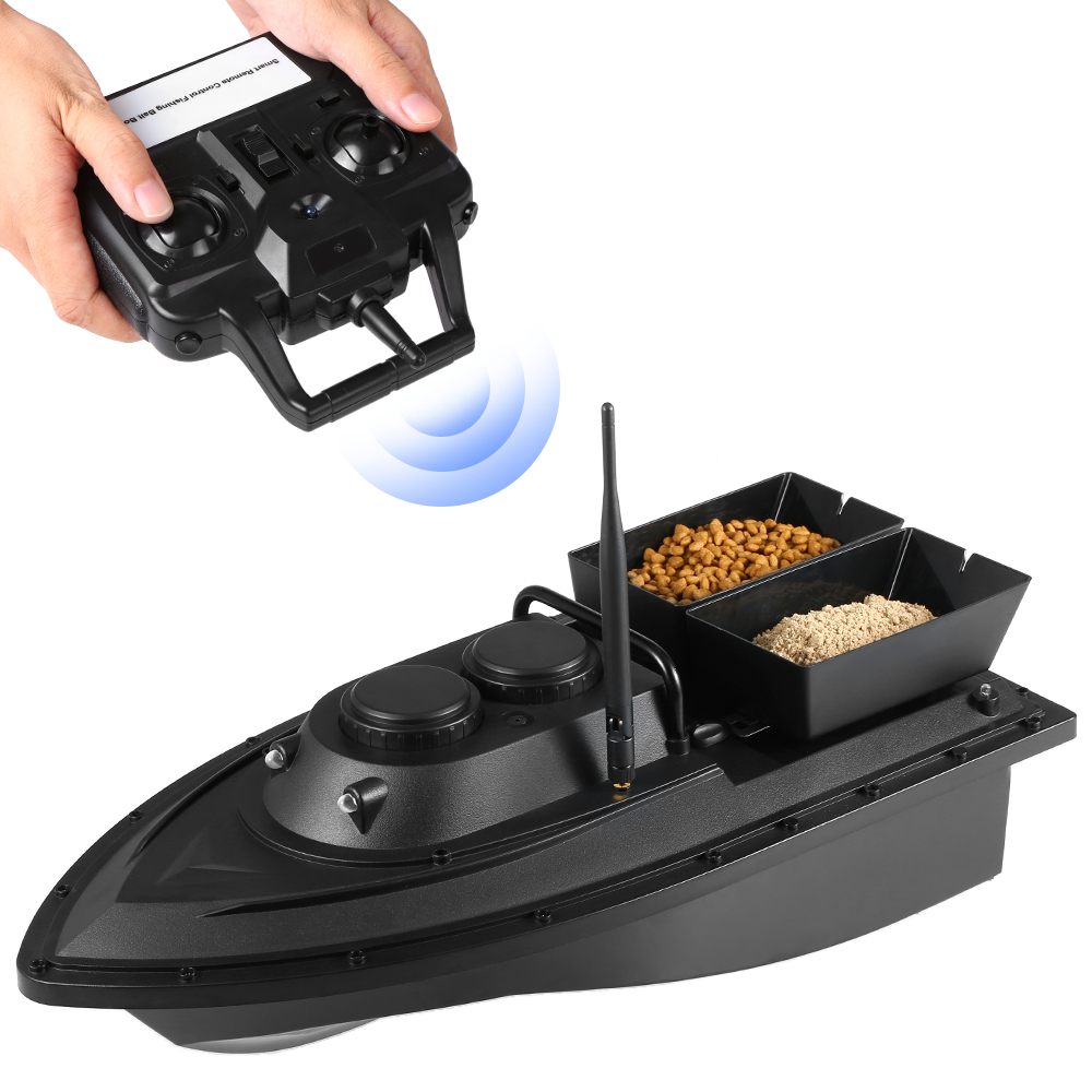 EU DIRECT Smart Fishing Bait Boat RC D11 500M Remote Control Fishing Feeder Toy Fishing Boat Remote Range Fish Finder Speedboat, Black
EU DIRECT Smart Fishing Bait Boat RC D11 500M Remote Control Fishing Feeder Toy Fishing Boat Remote Range Fish Finder Speedboat, Black