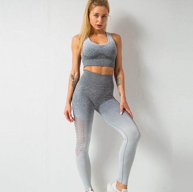 Fashion Designer Mujer Casual Sporting Tracksuits Womens Yoga Suit Gymshark Sports wear sets sexy Fitness Sport 2 Piece set 2PCS bra Leggings outfits outdoor runner, Gray
Fashion Designer Mujer Casual Sporting Tracksuits Womens Yoga Suit Gymshark Sports wear sets sexy Fitness Sport 2 Piece set 2PCS bra Leggings outfits outdoor runner, Gray