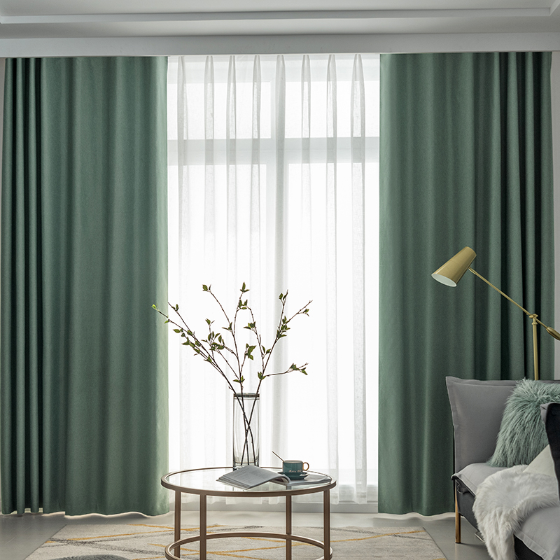 Modern solid green blackout bedroom curtain for kitchen, living room, high density Grey high shade shower curtain ( #DGZJM1911, White sheer curtain
Modern solid green blackout bedroom curtain for kitchen, living room, high density Grey high shade shower curtain ( #DGZJM1911, White sheer curtain