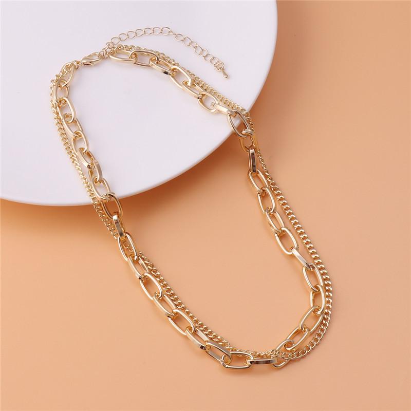 Minar High Street Multilayer Gold Mix Chunky Chain Choker Necklace for Women Hip Hop Metal Necklace Party Jewelry Drop Shipping
Minar High Street Multilayer Gold Mix Chunky Chain Choker Necklace for Women Hip Hop Metal Necklace Party Jewelry Drop Shipping