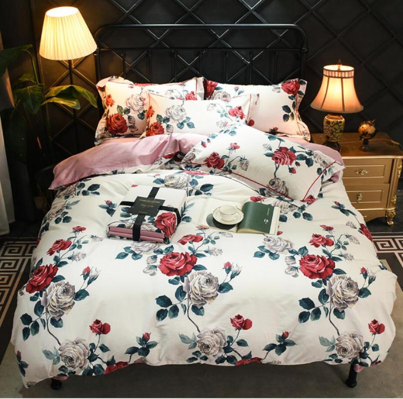 Chinoiserie Style Rose Plant Bedding Set King Queen Size 4pcs Egyptian Cotton Duvet Cover Bed Fitted Sheet Sheet Pillowcases
Chinoiserie Style Rose Plant Bedding Set King Queen Size 4pcs Egyptian Cotton Duvet Cover Bed Fitted Sheet Sheet Pillowcases