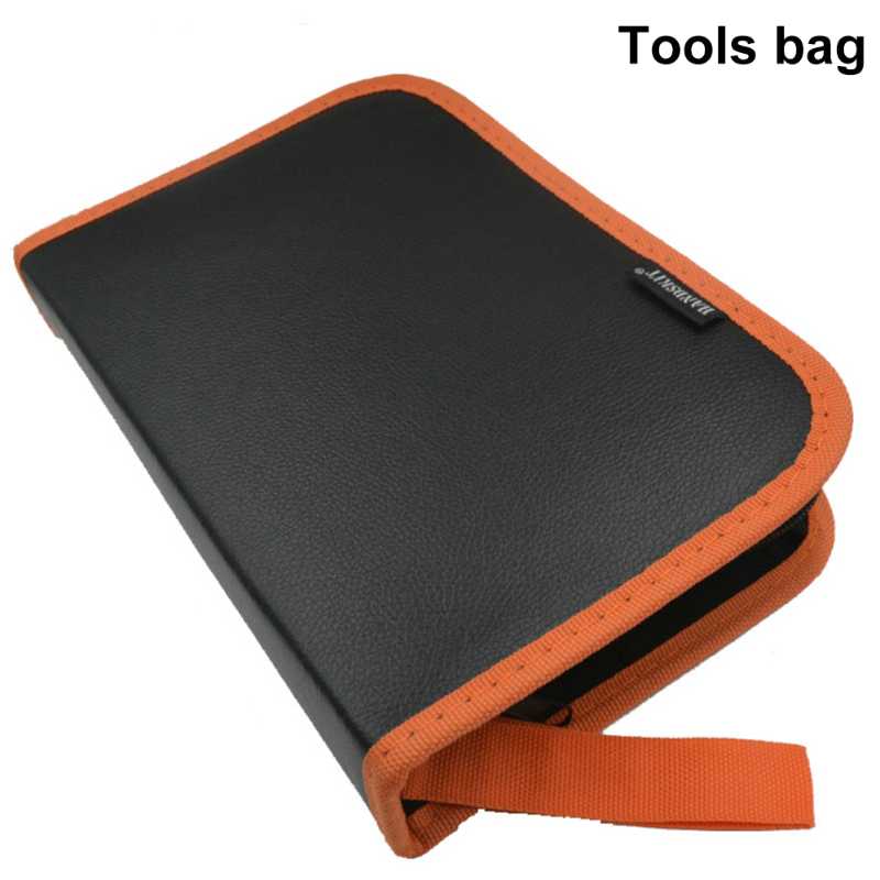 High Quality Tool Bag Multifunction Orange-Black Oxford Cloth Bag Durable Soft High Capacity Case For Soldering Iron Kit
High Quality Tool Bag Multifunction Orange-Black Oxford Cloth Bag Durable Soft High Capacity Case For Soldering Iron Kit