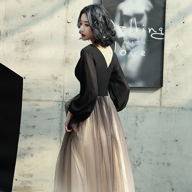 2021 New Robe Soiree Black Long Women From Party Dressed Night Clothes to Floor Smooth Tule TOI2 evening
2021 New Robe Soiree Black Long Women From Party Dressed Night Clothes to Floor Smooth Tule TOI2 evening