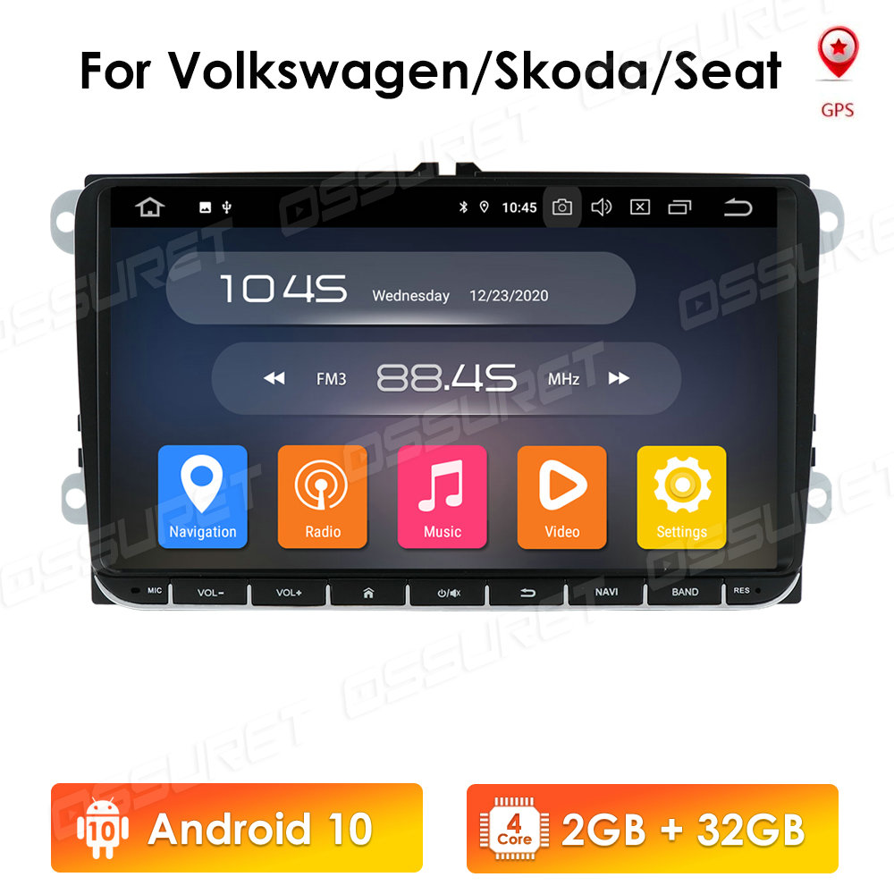 DSP Quad Cord Android 10 2G RAM Car NON DVD Player GPS Navigation for VW Passat B6 amarok Jetta T5Skoda Octavia with Carplay
DSP Quad Cord Android 10 2G RAM Car NON DVD Player GPS Navigation for VW Passat B6 amarok Jetta T5Skoda Octavia with Carplay