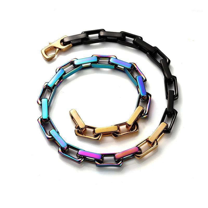 Chains 10mm Trendy Mens Necklace Hip Hop Rock Style Color Matching Stainless Steel Gold Chain Fashion Jewelry Gifts For Women1
Chains 10mm Trendy Mens Necklace Hip Hop Rock Style Color Matching Stainless Steel Gold Chain Fashion Jewelry Gifts For Women1