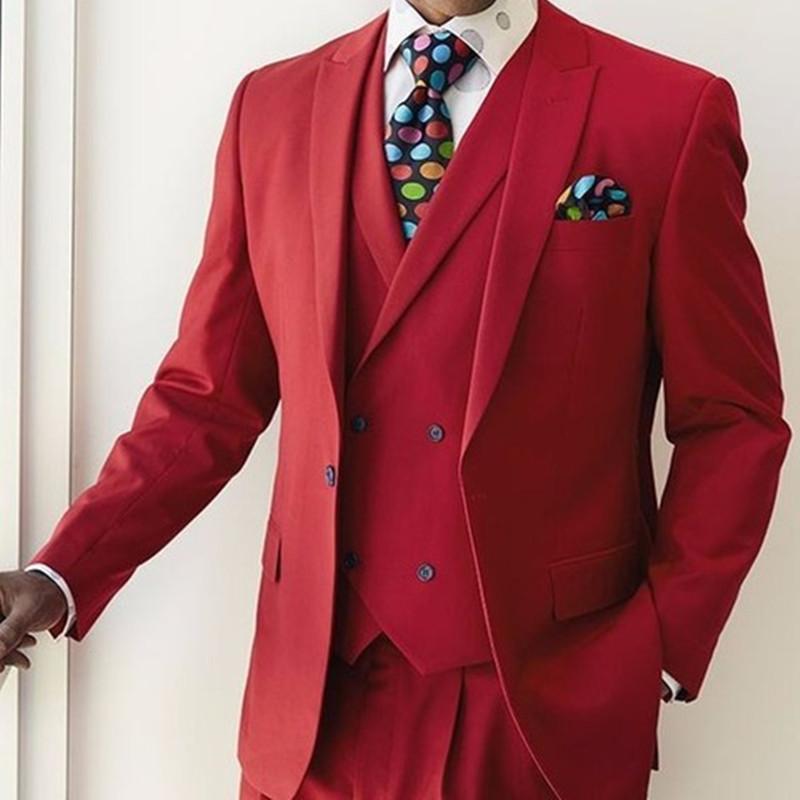 2020 Fashion Red Men Suit Blazer With single Breasted Vest Wedding Suits for men Formal Party Tuxedo 3 Pieces(Jacket+Pants+Vest, Black
2020 Fashion Red Men Suit Blazer With single Breasted Vest Wedding Suits for men Formal Party Tuxedo 3 Pieces(Jacket+Pants+Vest, Black