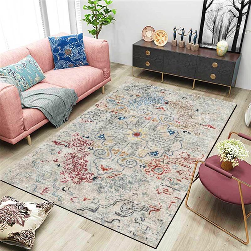 Fashion Bohemian Pattern National Wind Retro Rug Living Room Bedroom Carpet Kitchen Bathroom Floor Mat Bed Blanket Mat, Cw-jq9181
Fashion Bohemian Pattern National Wind Retro Rug Living Room Bedroom Carpet Kitchen Bathroom Floor Mat Bed Blanket Mat, Cw-jq9181
