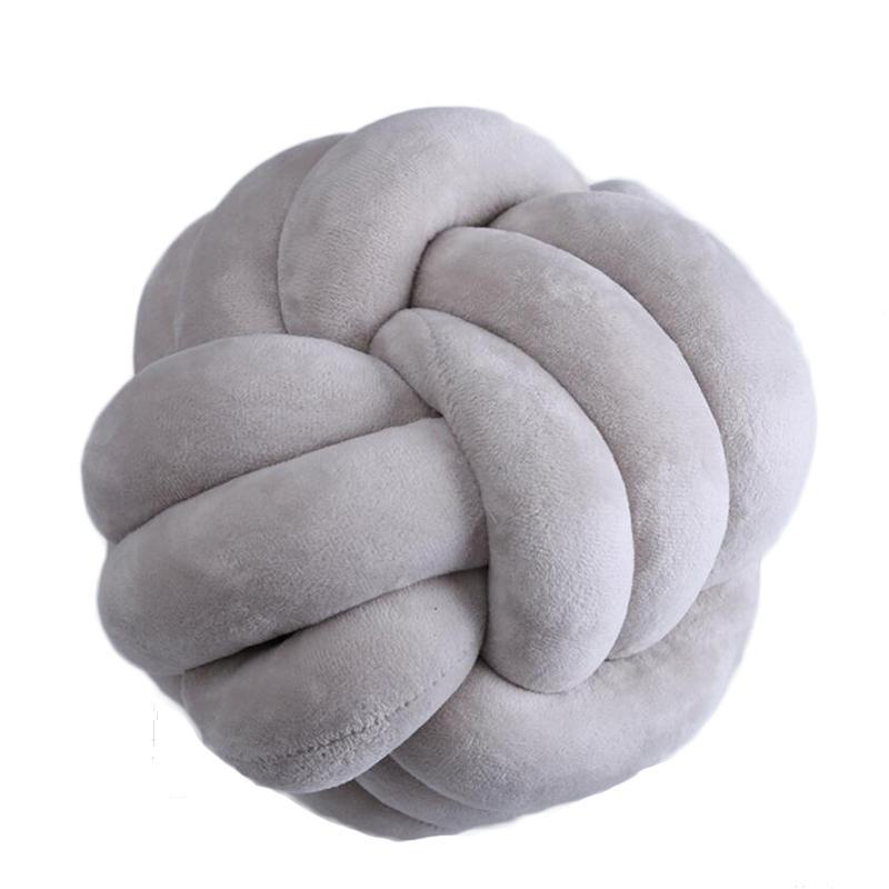 Plush Knot Ball Sofa Patio Cushion Handmade Decor Car Rest Office Back Seat Pillow Kids Baby Room Lumber Stuffed Gift Cheap Toy, 2 string grey
Plush Knot Ball Sofa Patio Cushion Handmade Decor Car Rest Office Back Seat Pillow Kids Baby Room Lumber Stuffed Gift Cheap Toy, 2 string grey
