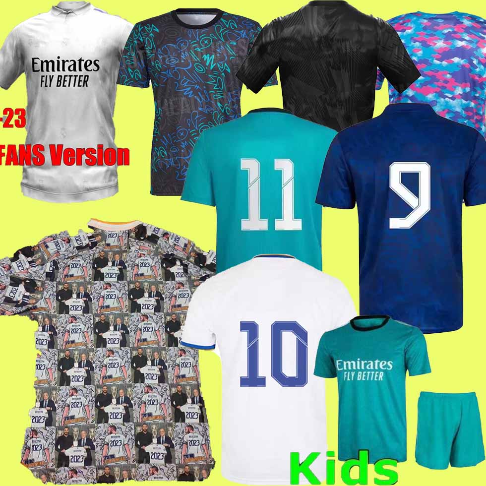 BENZEMA soccer jerseys 21/22/23 Home Y-3 football shirt CAMAVINGA ALABA HAZARD ASENSIO MODRIC MARCELO VALVERDE REAL MADRIDS camiseta 2021 20, Black;yellow
BENZEMA soccer jerseys 21/22/23 Home Y-3 football shirt CAMAVINGA ALABA HAZARD ASENSIO MODRIC MARCELO VALVERDE REAL MADRIDS camiseta 2021 20, Black;yellow