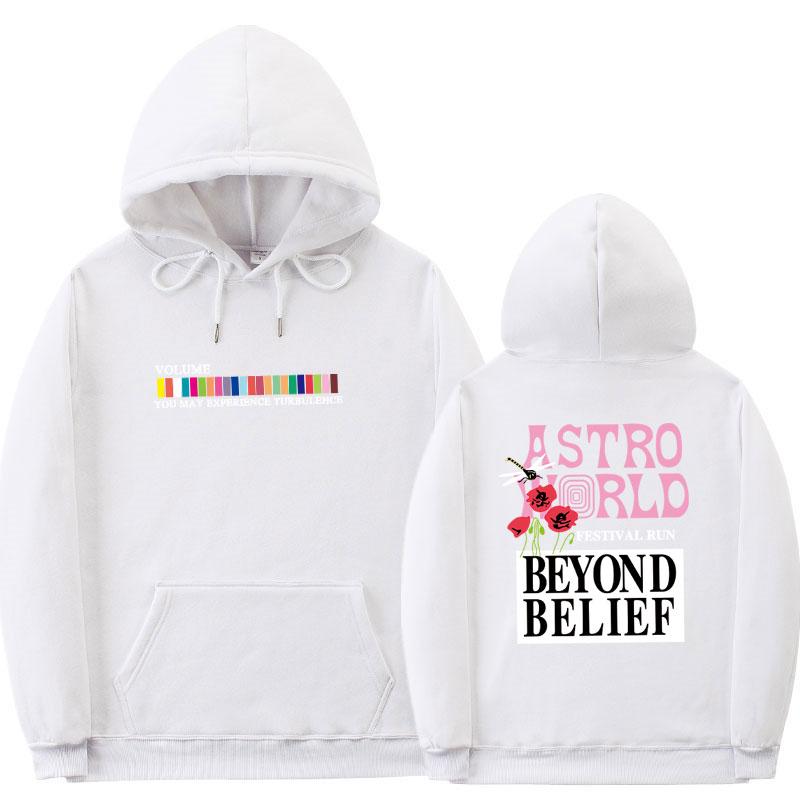 Fashion printing TRAVIS SCOASTROWORLD Hoodies multiple colour Hoodie streetwear Men's Women's Long Sleeve Pullover Sweatshirt