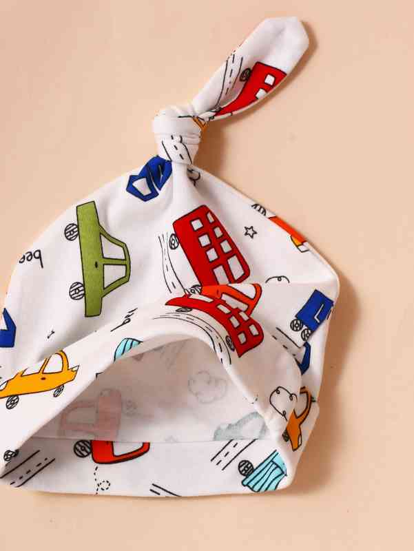 3pcs Baby Cartoon Graphic Hat SHE