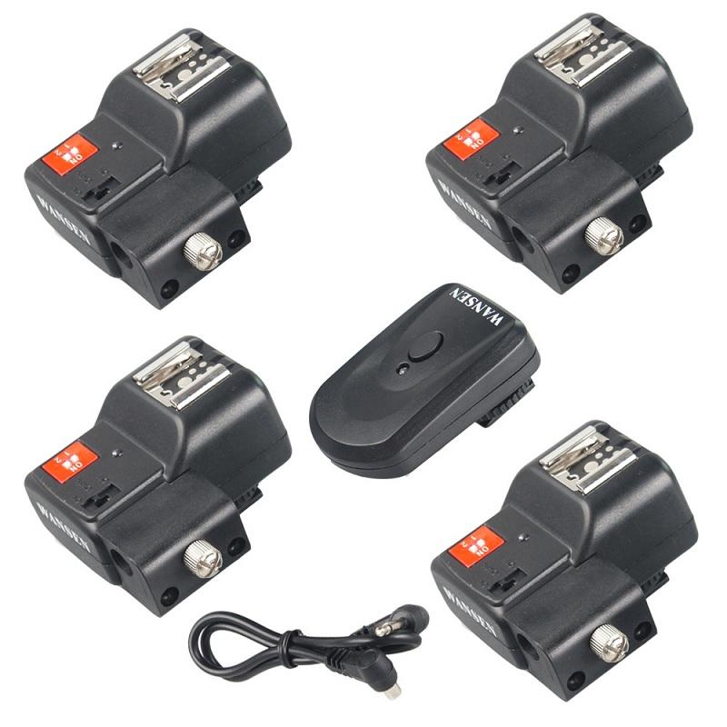 Wansen PT-04NE 4 Channels Radio Wireless Speedlite Flash Trigger with Umbrella Holder for Pentax
Wansen PT-04NE 4 Channels Radio Wireless Speedlite Flash Trigger with Umbrella Holder for Pentax