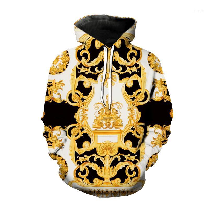 Autumn Winter Fashion Hoodies Baroque Style 3D Printed Sweatshirt Men Women Golden Oversized Hoodie Hip Hop Pullover Unisex Coat1, Black
Autumn Winter Fashion Hoodies Baroque Style 3D Printed Sweatshirt Men Women Golden Oversized Hoodie Hip Hop Pullover Unisex Coat1, Black